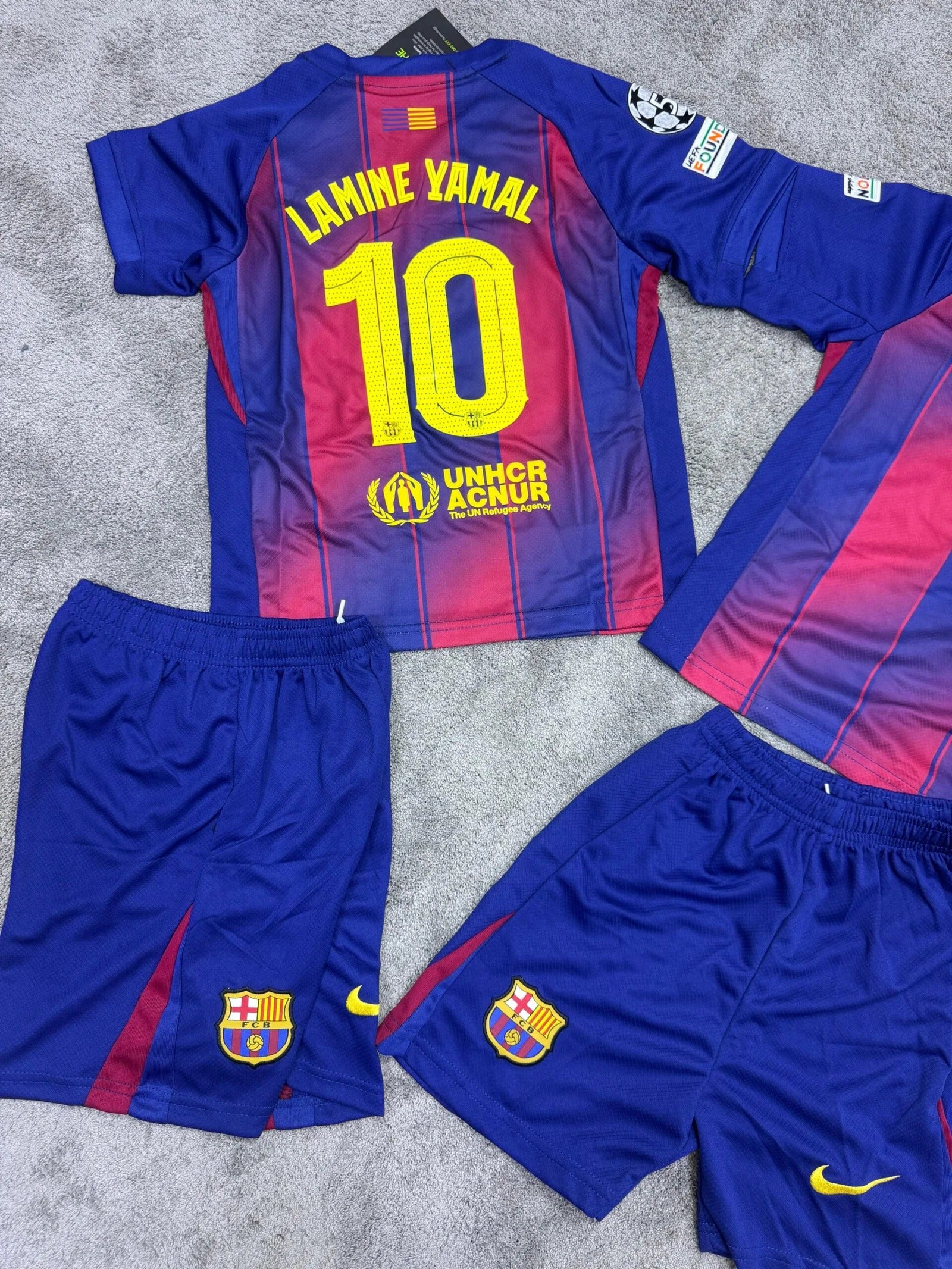 CONJUNTO NIKE BARÇA – 8, 10, 12, 14, 16