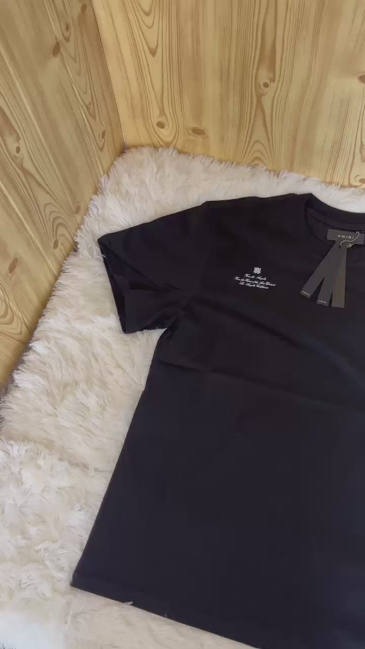 Camiseta Amiri Negra
